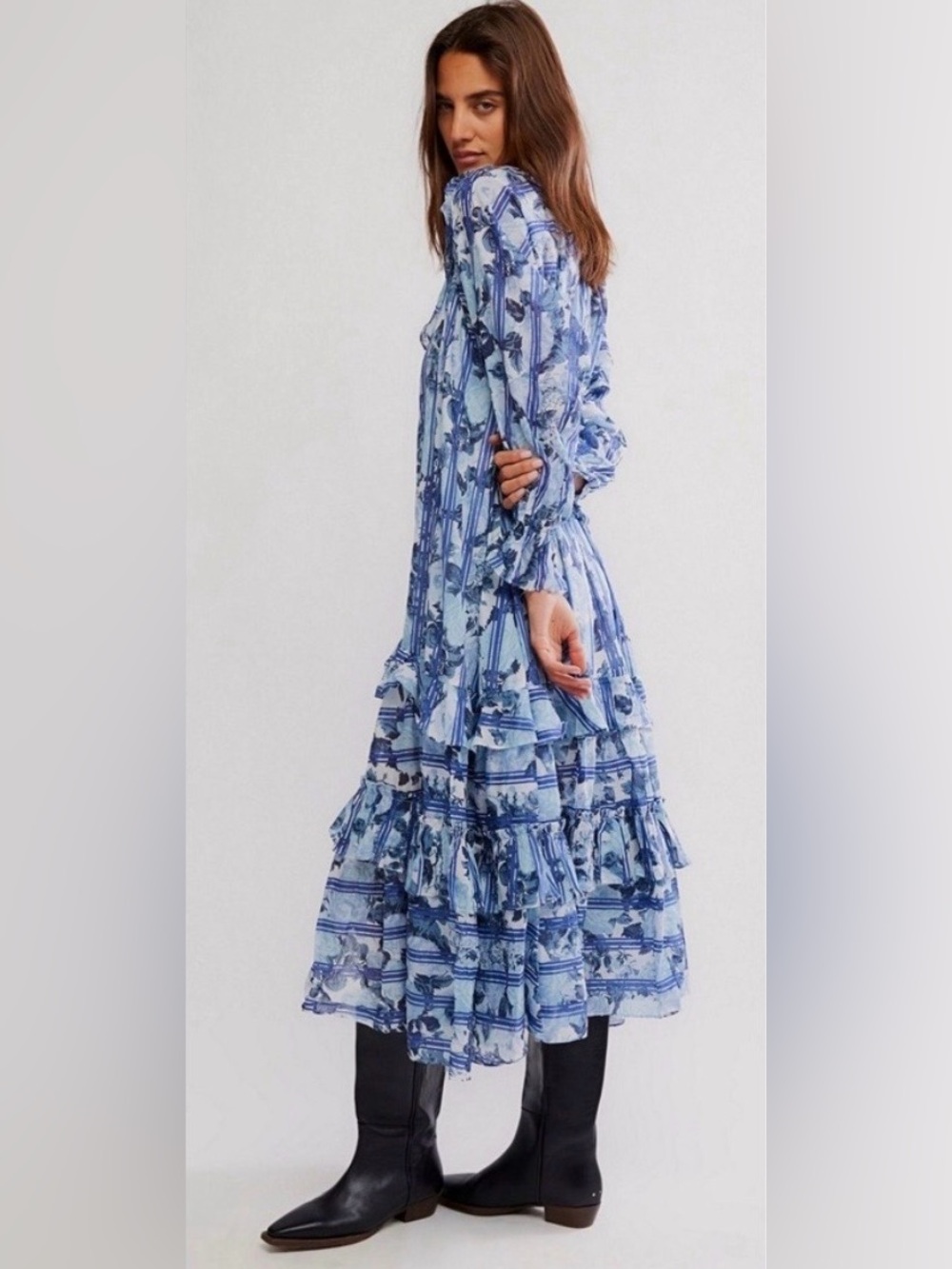 Free People Garden Wonders Maxi Dress Size XS (runs large)